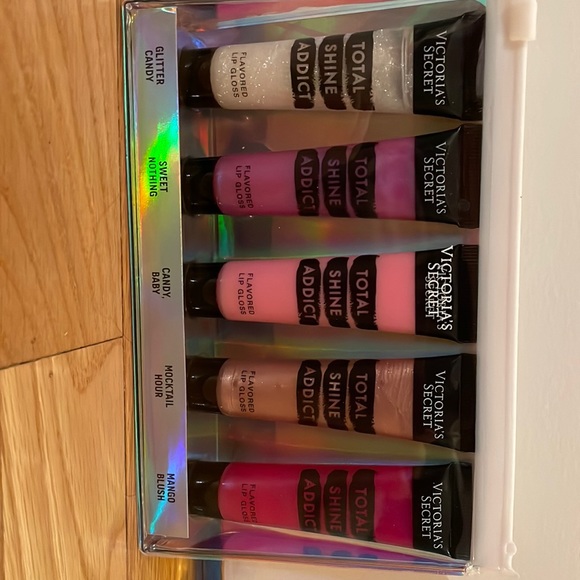 Victoria's Secret Other - 🎉HP🎉 NIB Victoria’s Secret Total Shine Addict Flavored Lip Gloss 5 Pack